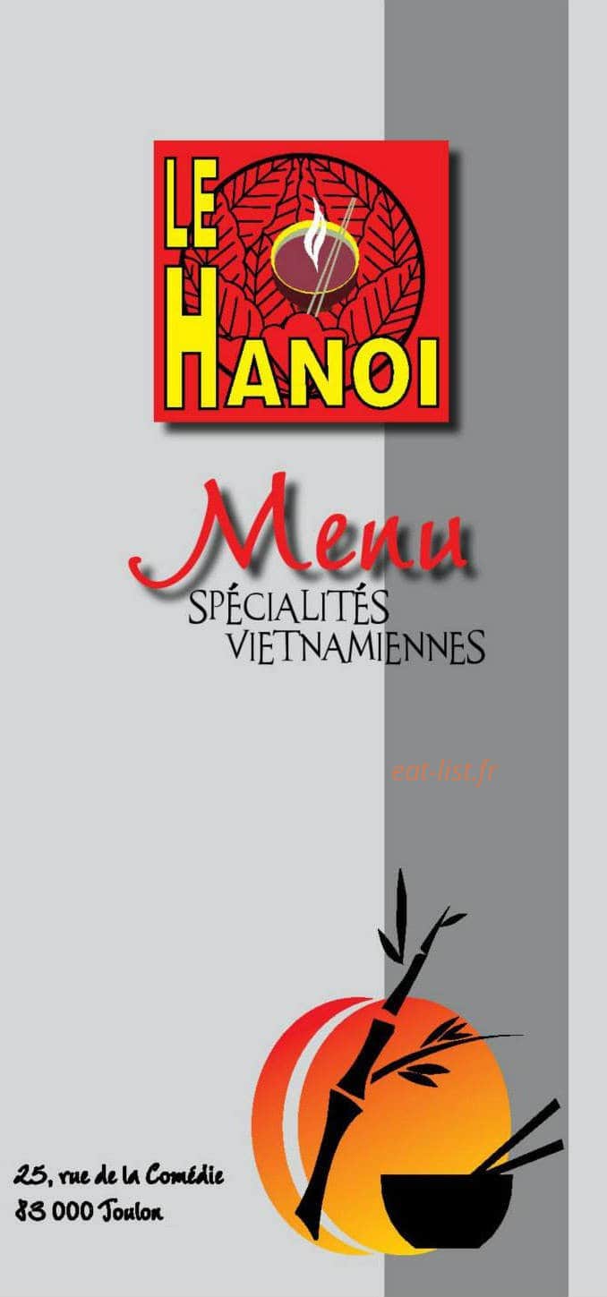 Le Hanoï — carte page 1