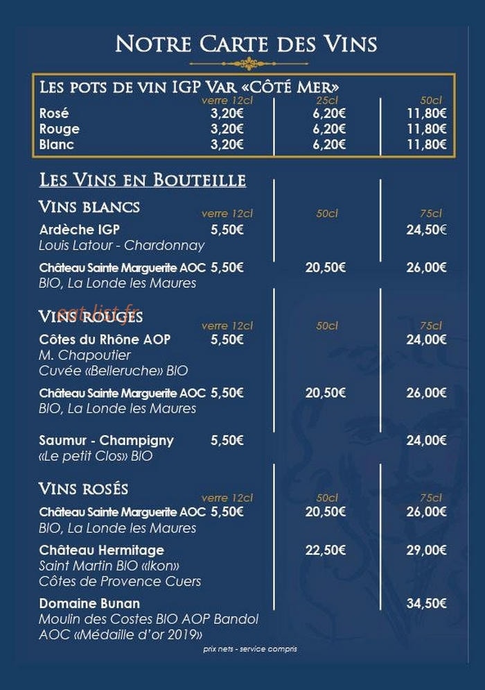 Le Molière — carte page 5