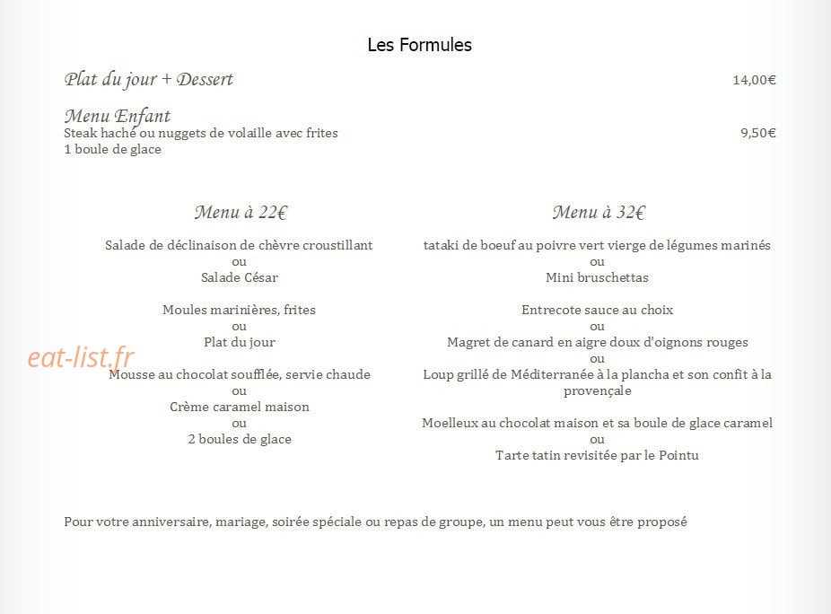 Le Pointu — carte page 5