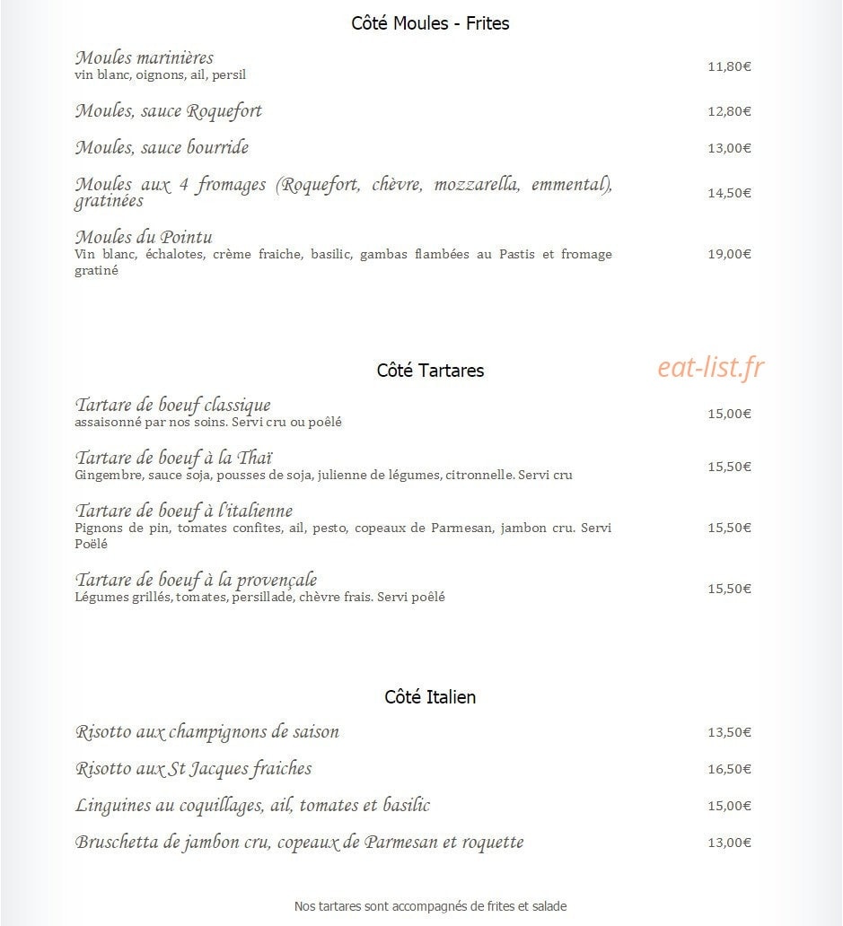 Le Pointu — carte page 3
