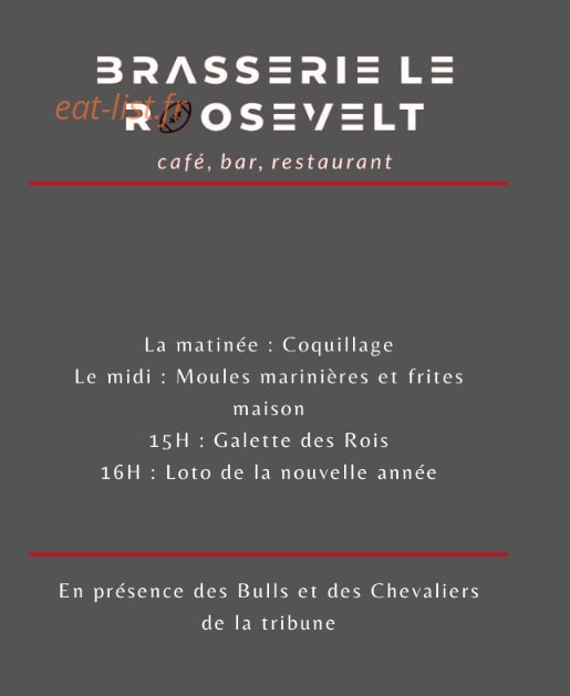 Le Roosevelt — carte page 1