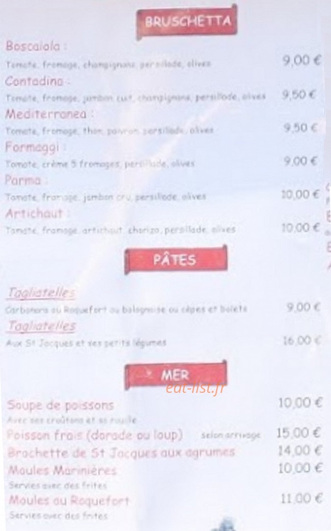 Le Terminus — carte page 1