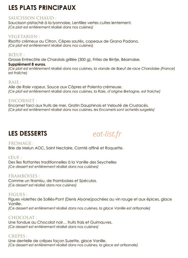 Les P'tits Pins — carte page 2