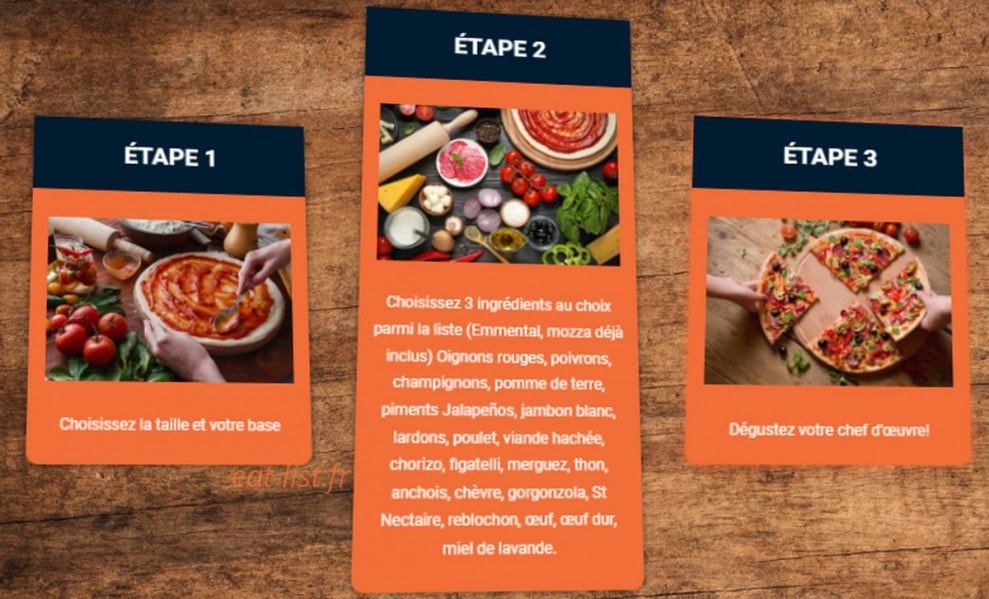 M'Y Pizza — carte page 3