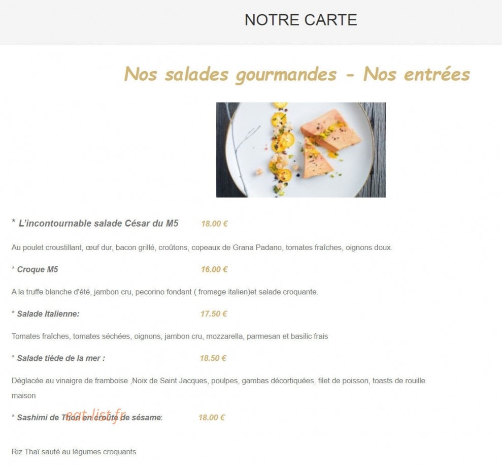 M5 — carte page 13