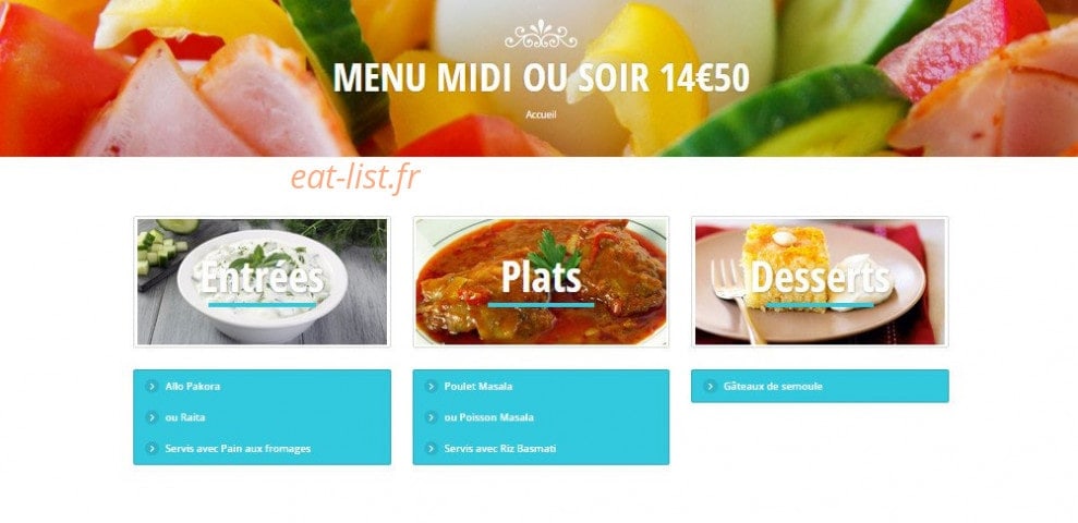 Mirch-Masala — carte page 8
