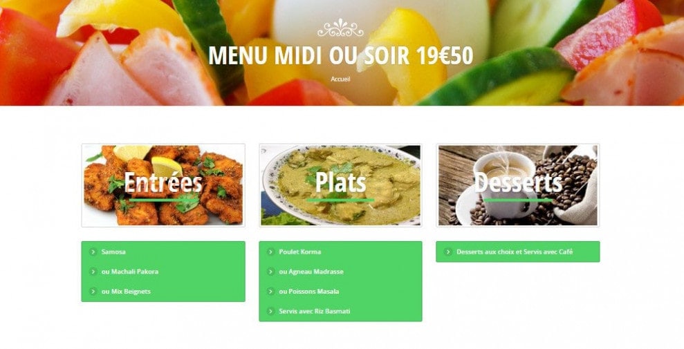 Mirch-Masala — carte page 7