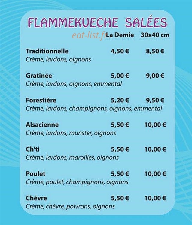 Ô Gourmand — carte page 4