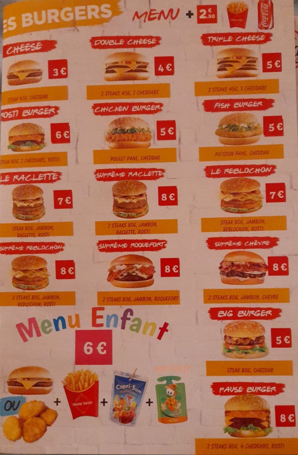 Pause Tacos — carte page 2
