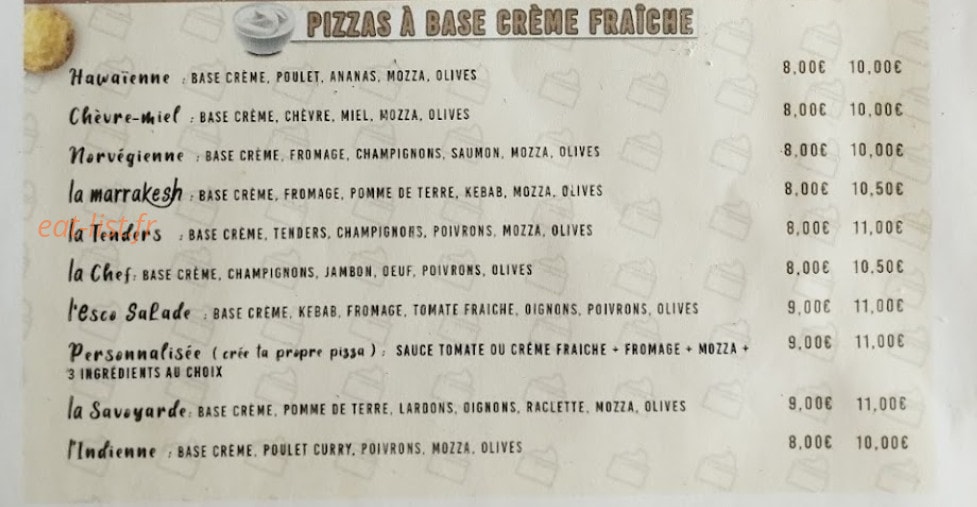 Pizza Smiley — carte page 2