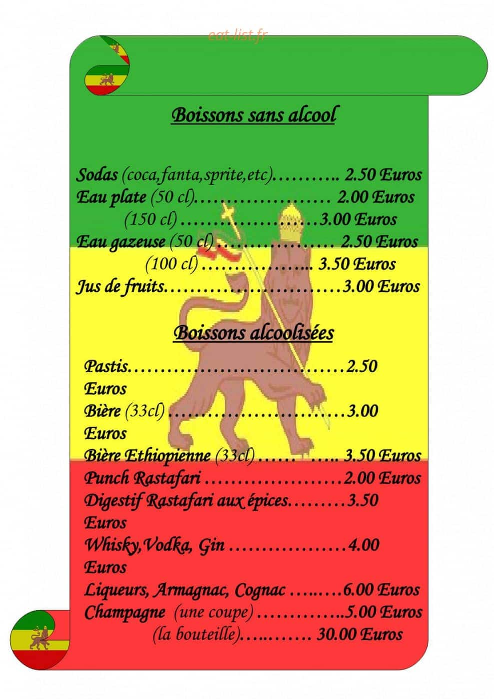 Rastafari — carte page 3