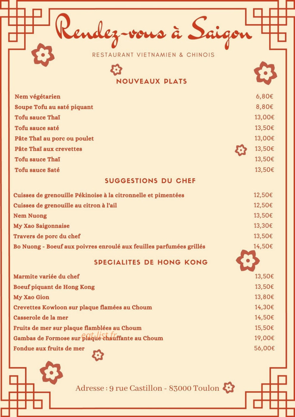 Rendez-vous A Saigon — carte page 4