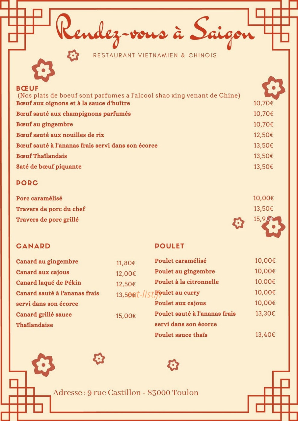Rendez-vous A Saigon — carte page 2
