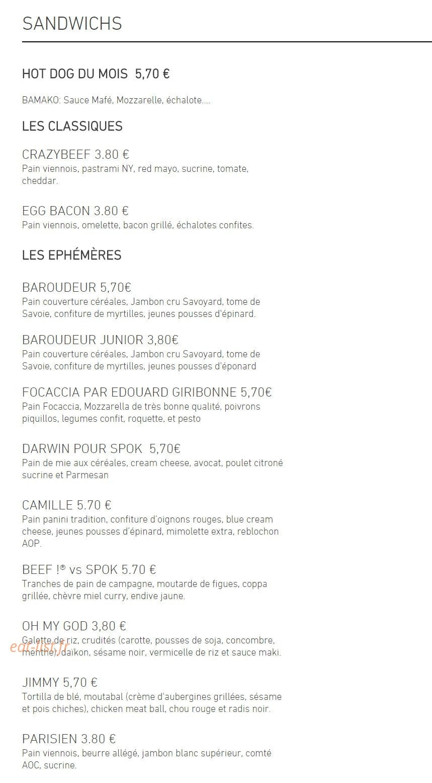 Spok — carte page 3