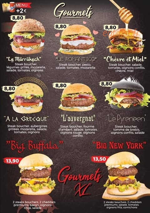 Street Gourmet — carte page 2