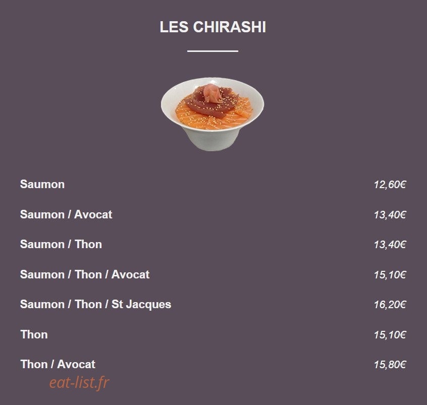 Sushi Or Not Sushi — carte page 8