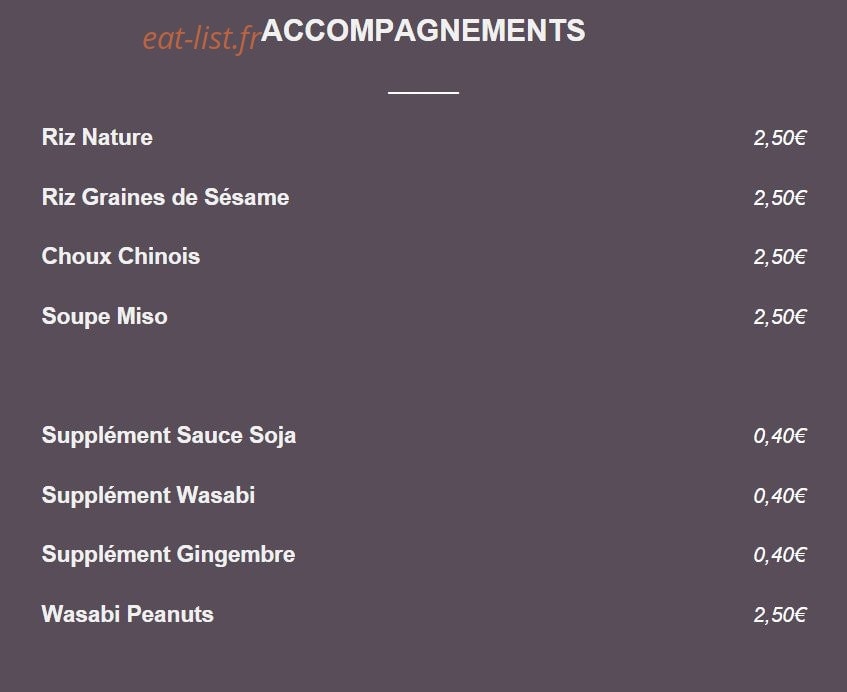 Sushi Or Not Sushi — carte page 12