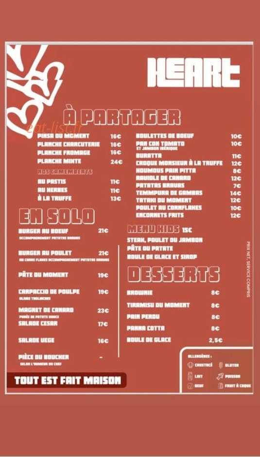 Heart — carte page 3