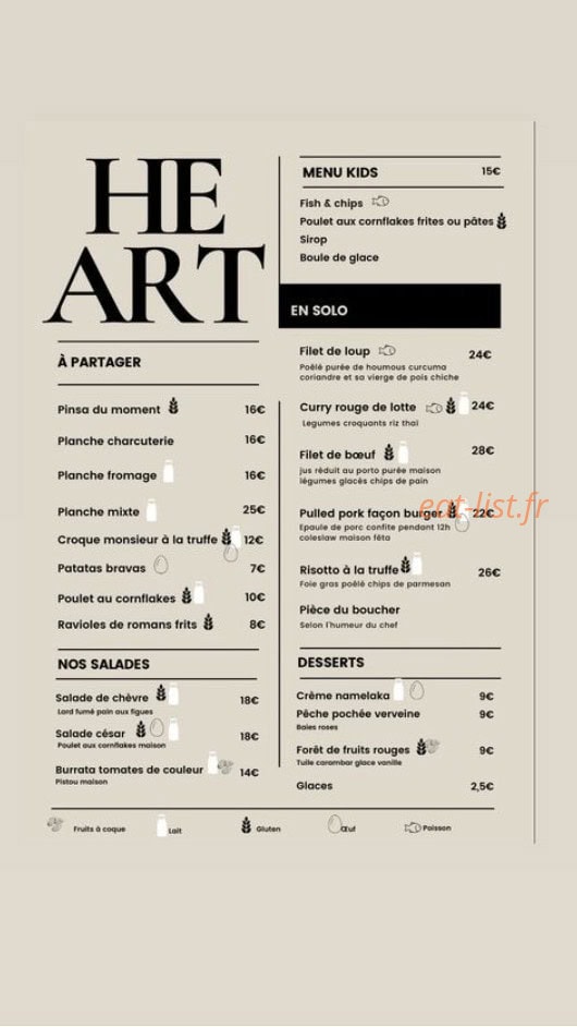 Heart — carte page 4