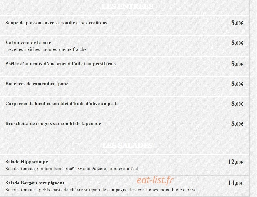 L'Hippocampe — carte page 3