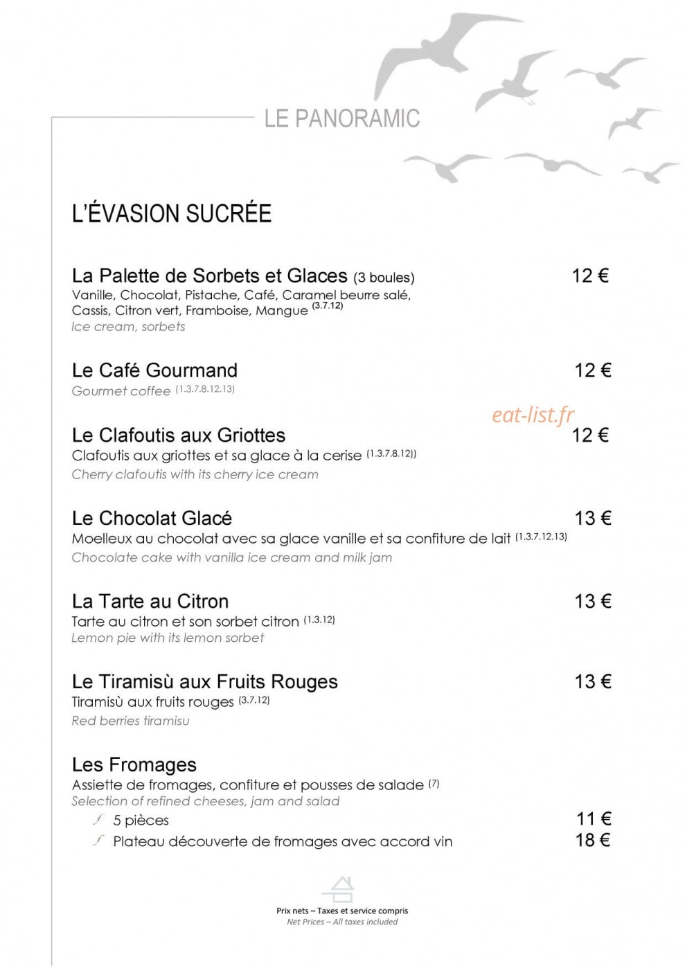 La farandolé — carte page 5