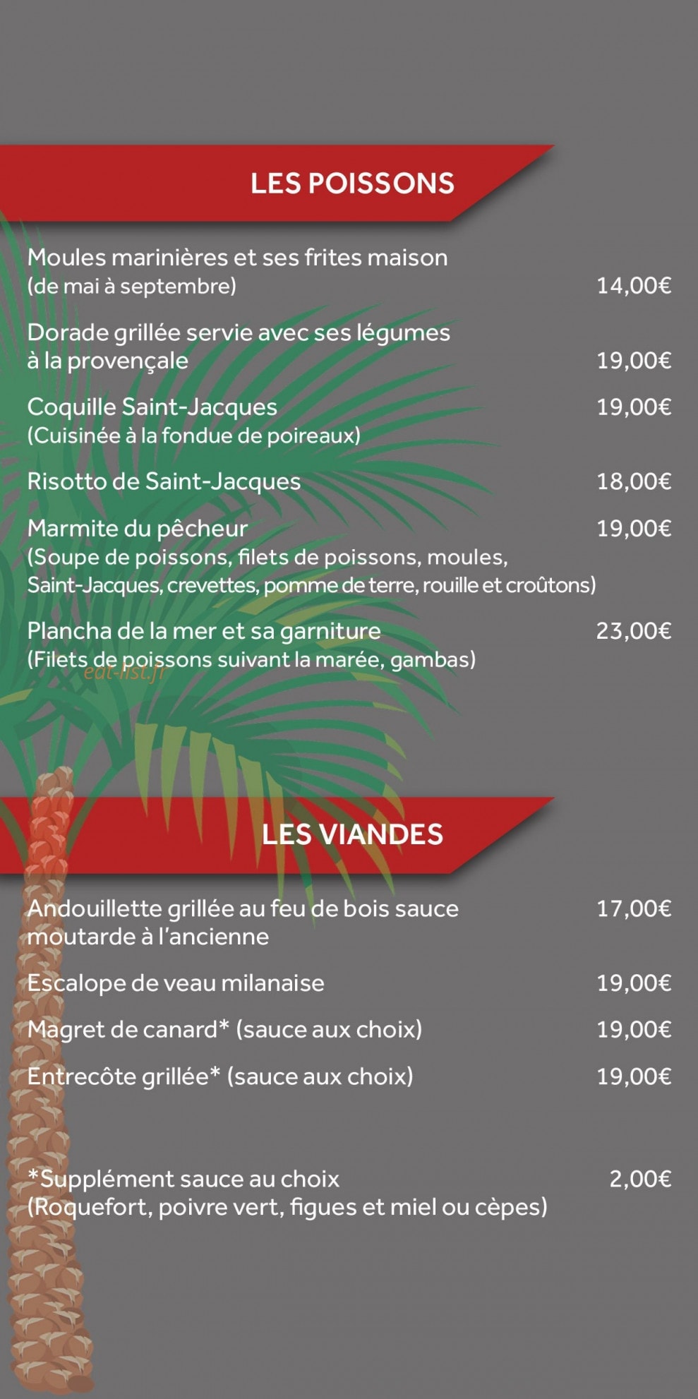 La Pitchouline — carte page 4