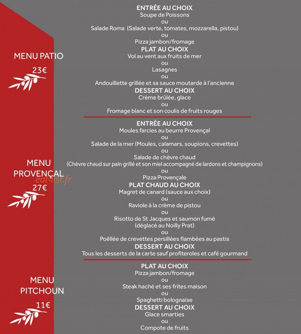 La Pitchouline — carte page 3