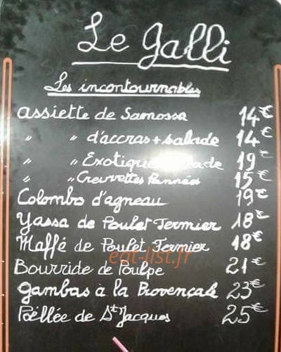 Le Galli — carte page 2
