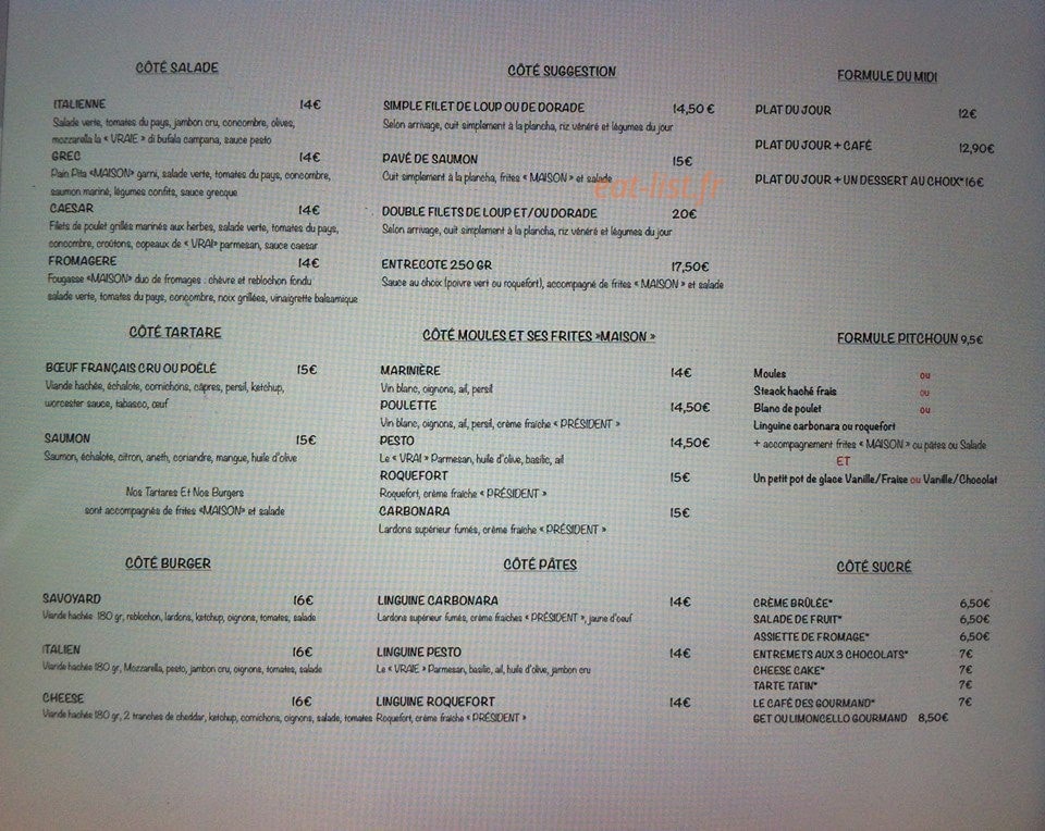 Le National — carte page 1