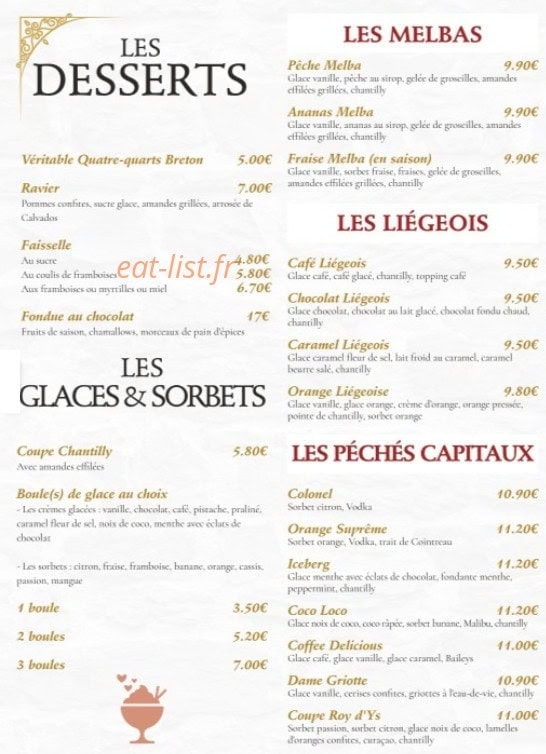Le Roy d'Ys — carte page 14