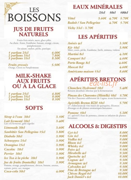 Le Roy d'Ys — carte page 5