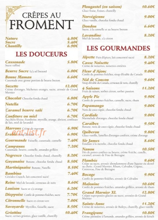 Le Roy d'Ys — carte page 3