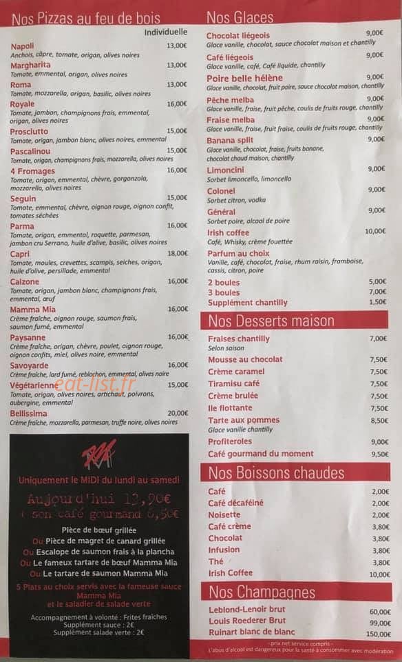 Mamma mia — carte page 2