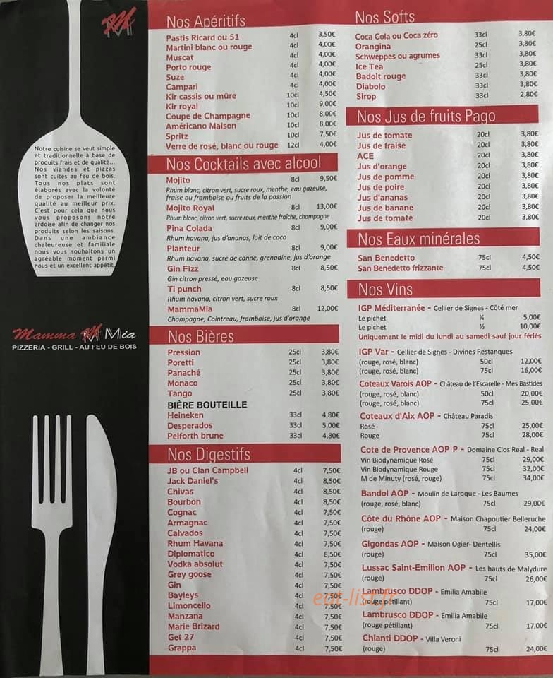Mamma mia — carte page 3