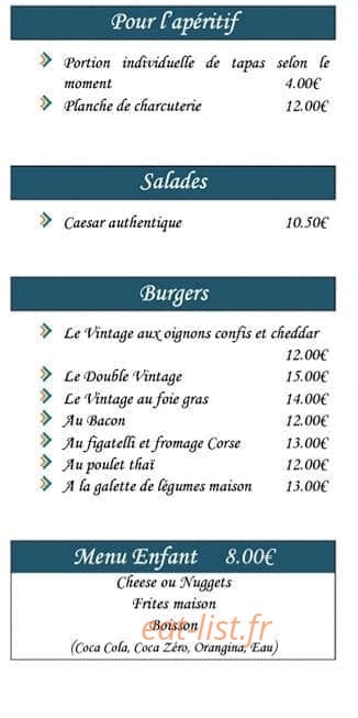 Pause Vintage — carte page 4