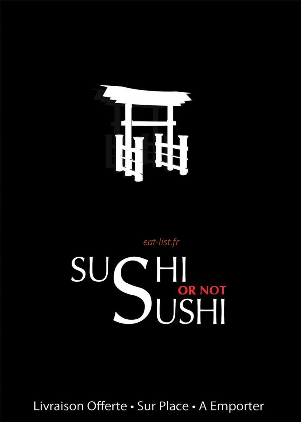 Carte et menu Sushi or not Sushi Sanary sur Mer
