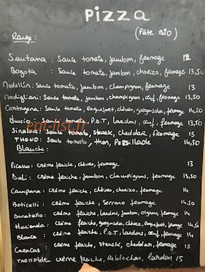L'hacienda — carte page 2