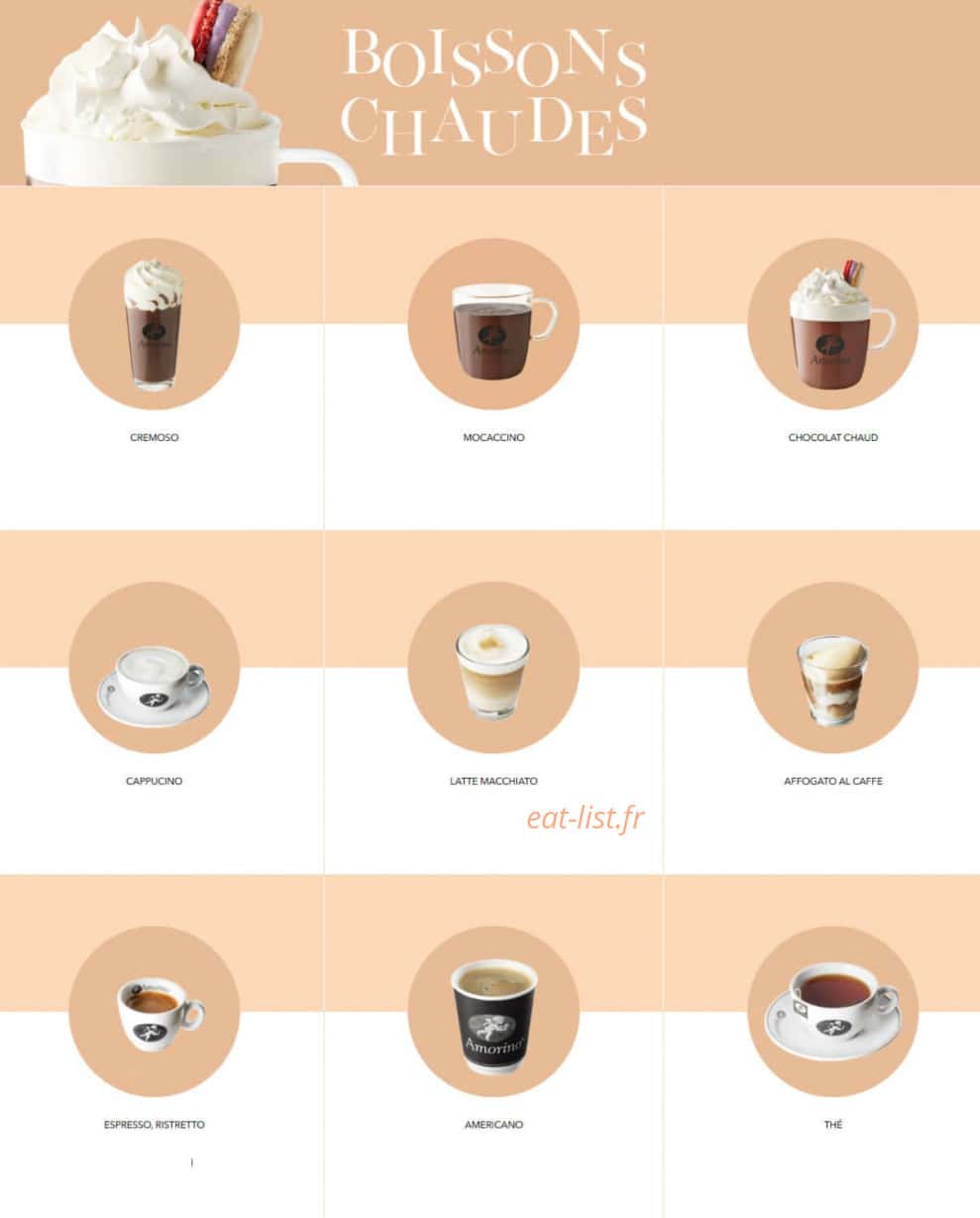 Amorino — carte page 7