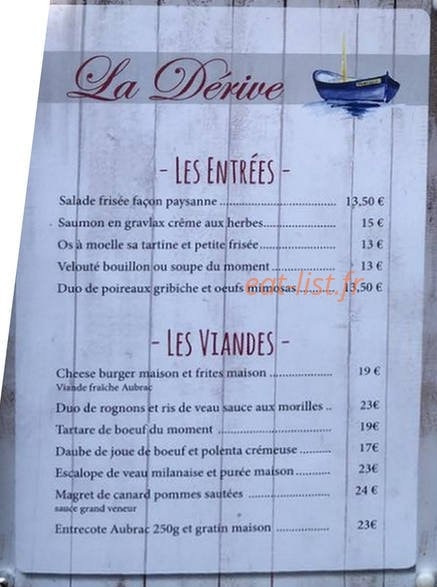 La Dérive — carte page 2