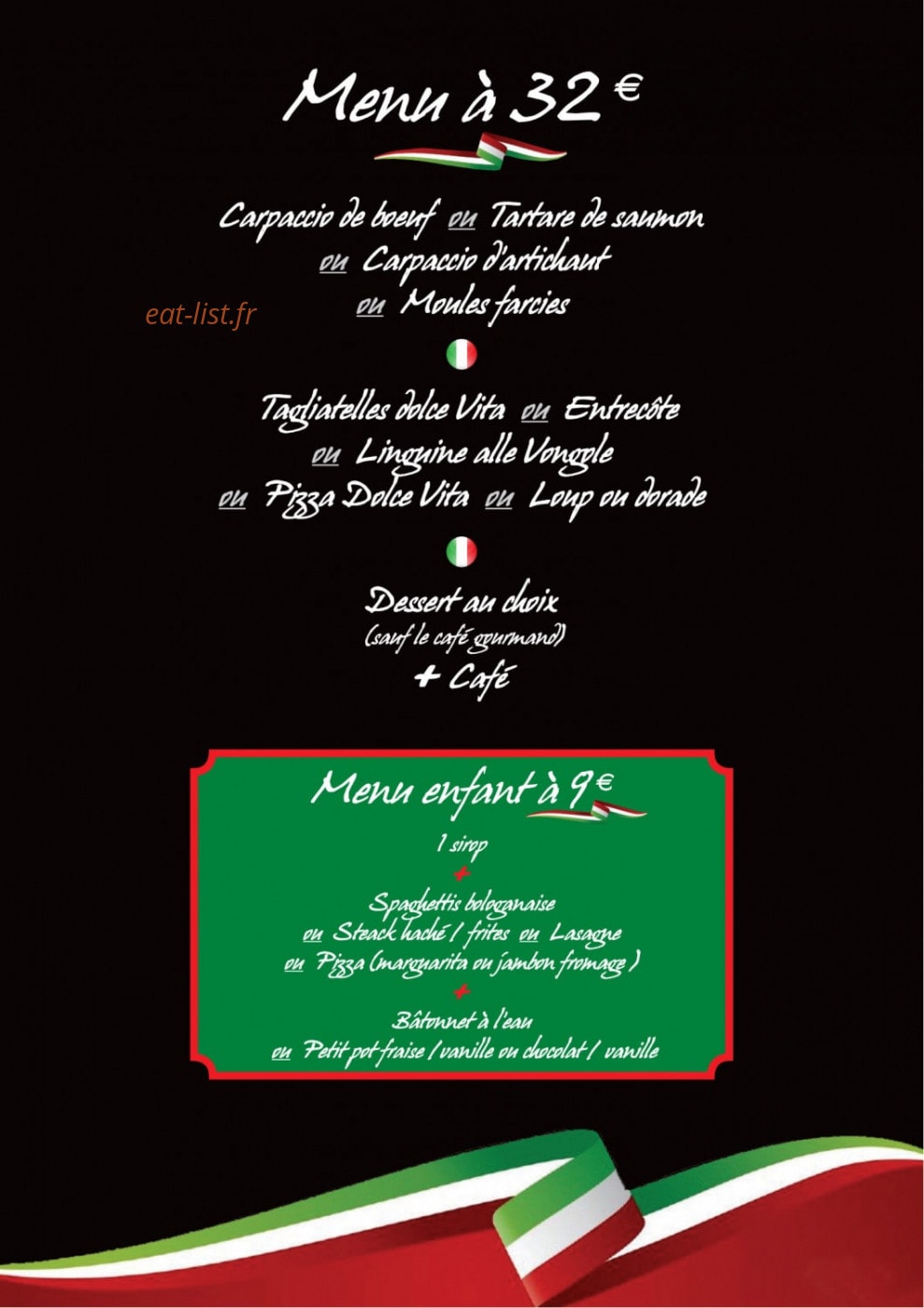 La Dolce Vita — carte page 7