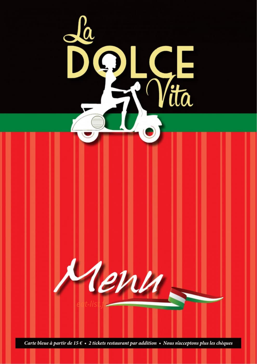La Dolce Vita — carte page 1