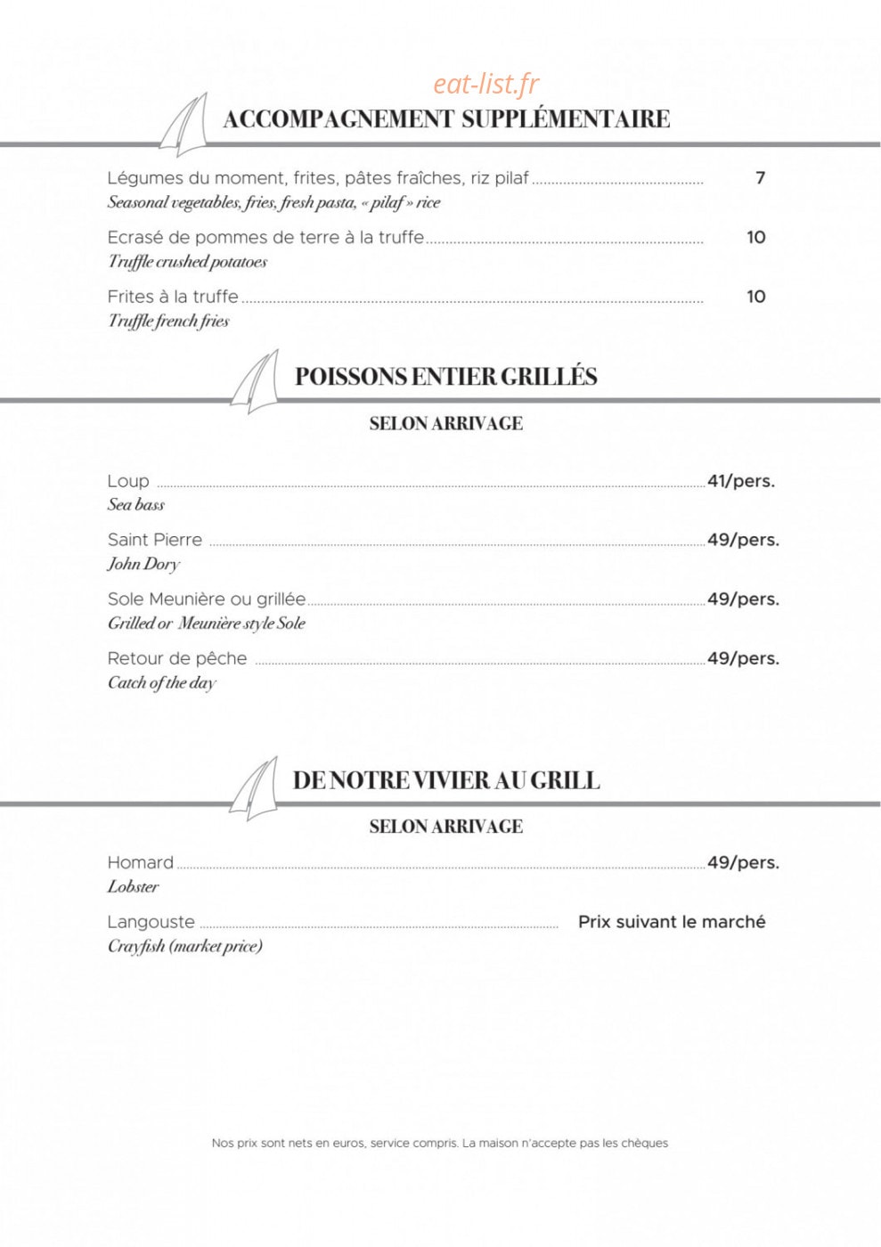La Voile — carte page 4