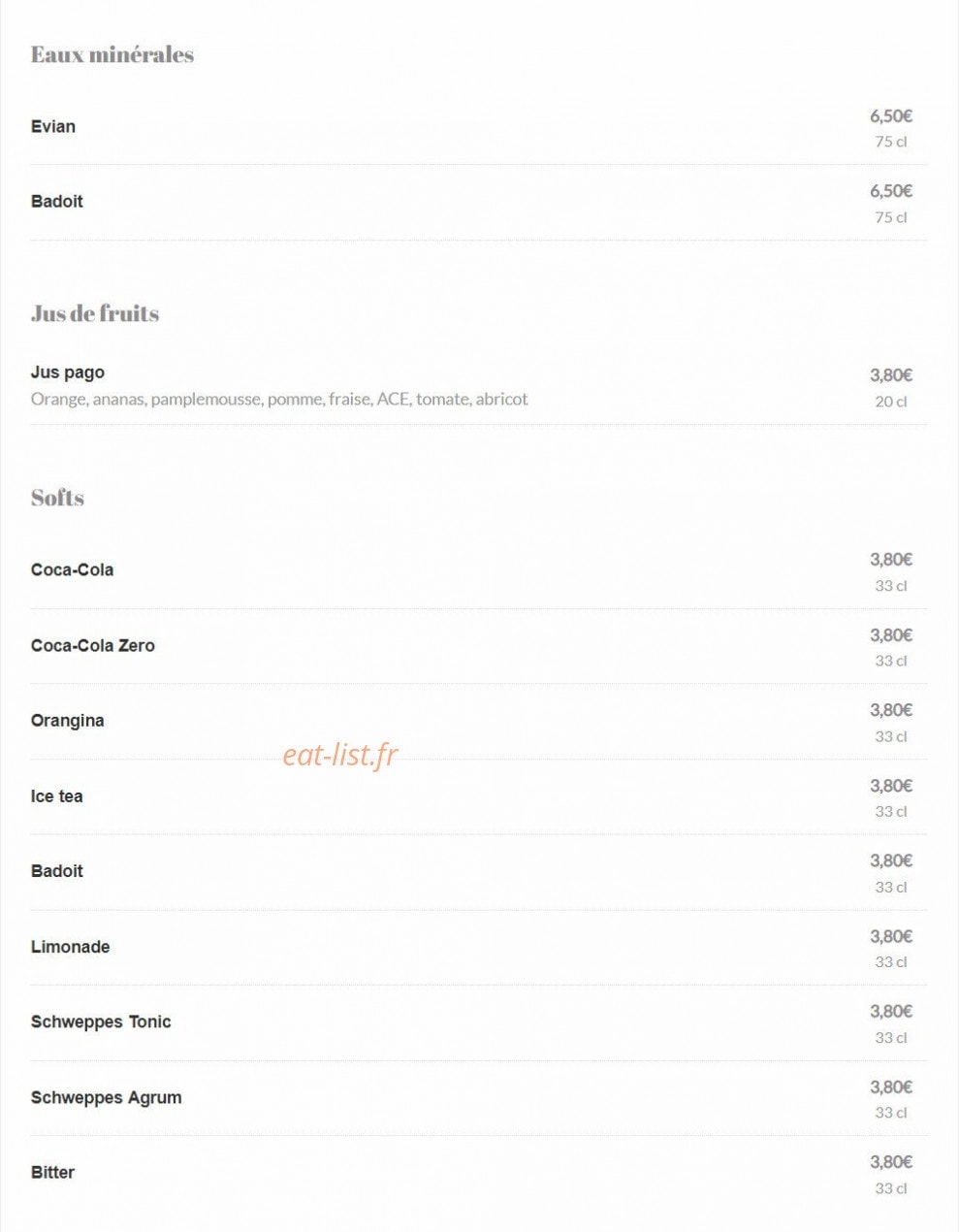 Le Carillon — carte page 8