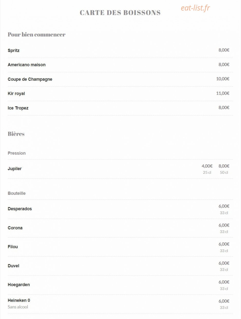 Le Carillon — carte page 7