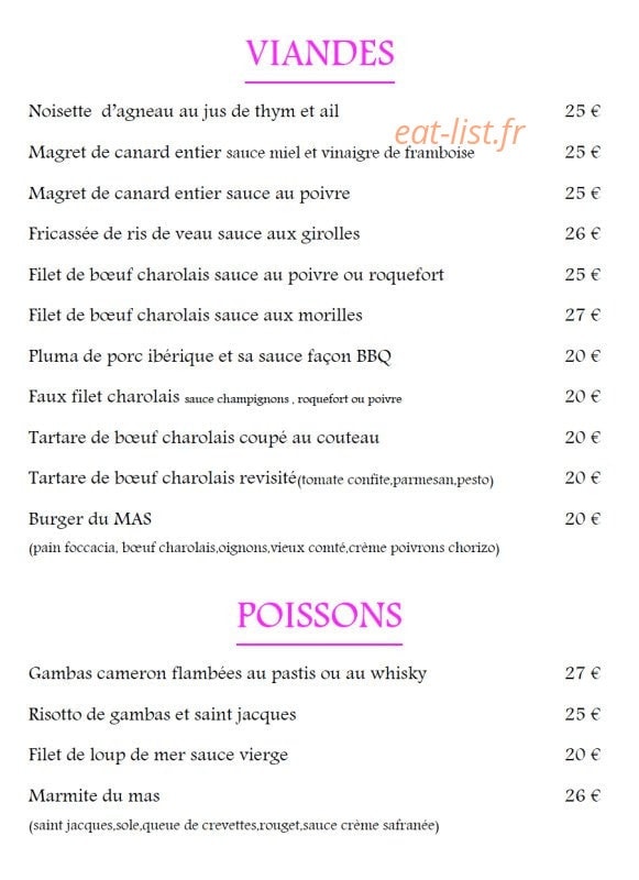 Le Mas Saint Donat — carte page 4
