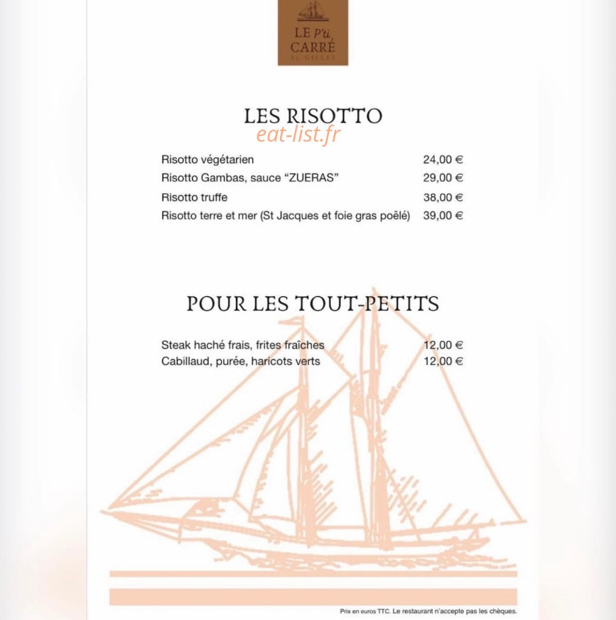 Le P'ti Carre — carte page 3