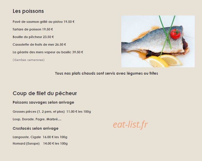 Le Saint Barth — carte page 4