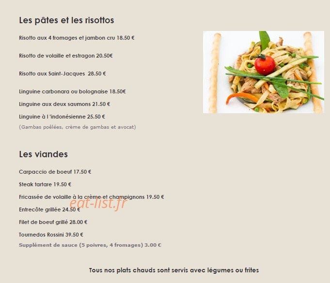 Le Saint Barth — carte page 3