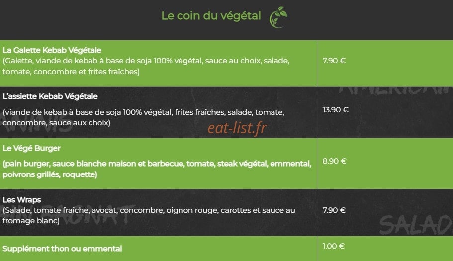 Little Café — carte page 1