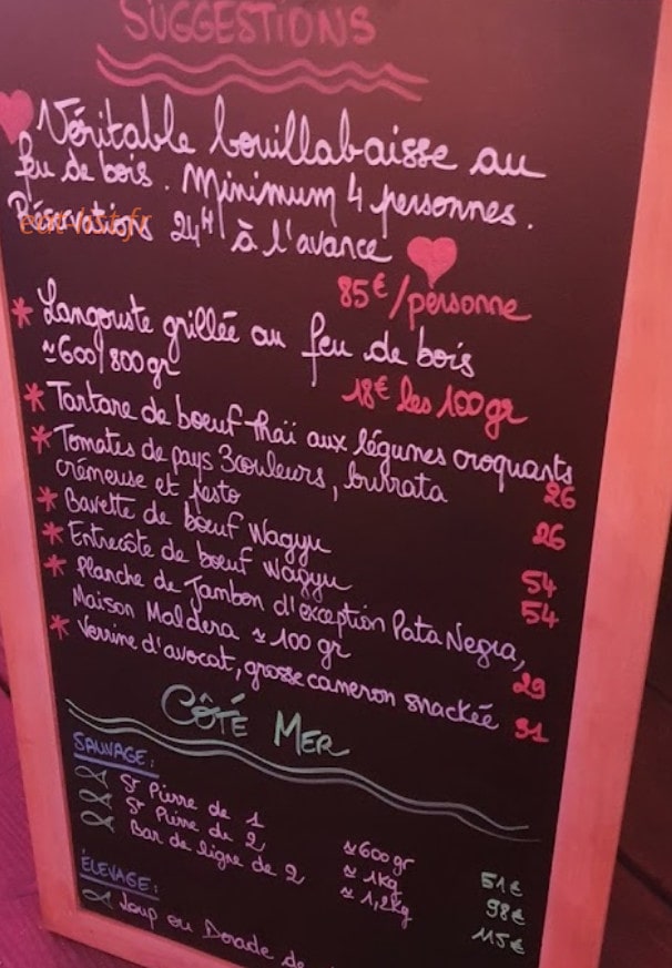 Prao Plage — carte page 1